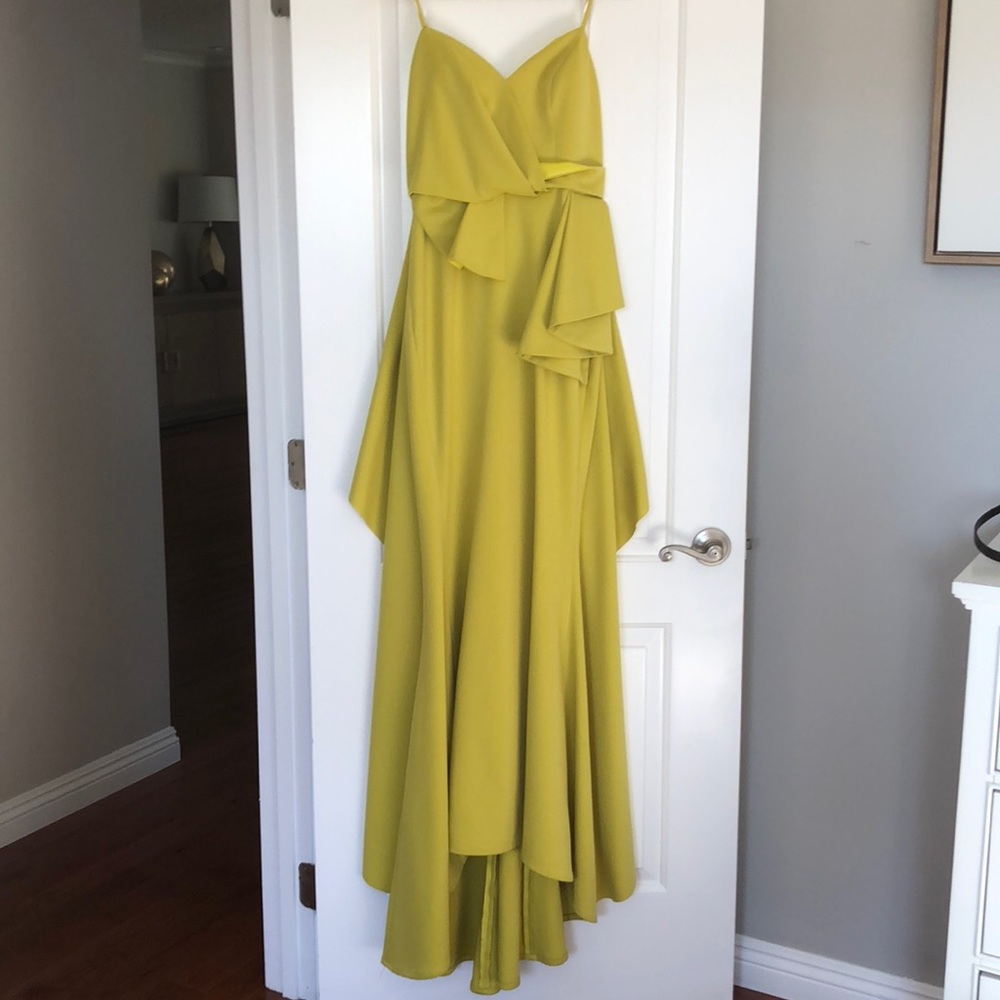 Mustard Evening Gown